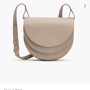 Cuyana Double Moon Saddle Bag